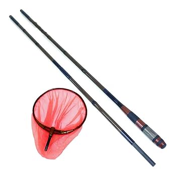 ヘラ竿 まとめ売り セット Amazon | 野釣りに最適！ ヘラブナ玉網セット 無名玉の柄＆玉網